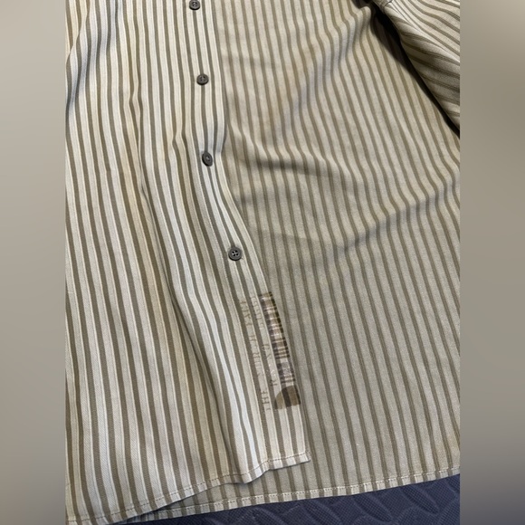 North Face Shirt Adult Extra Large Brown Tan Button Up Outdoors Mens - Picture 4 of 4